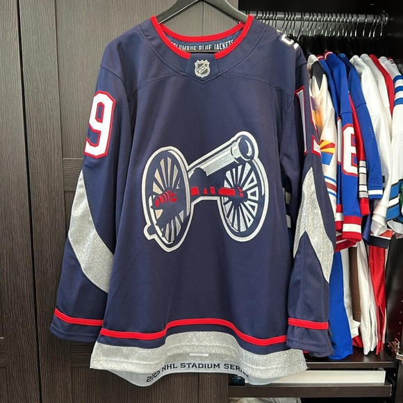 Fanatics Other - Adam Fantilli Columbus Blue Jackets Fanatics 2025 NHL Stadium Series Jersey